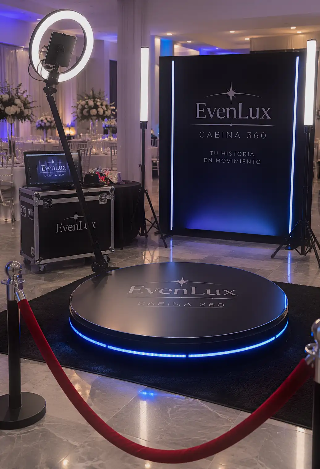 Cabina 360 Sky del Paquete Luxury Evenlux